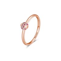 Anello Rosato Donna in Argento Zircone RZA020C - RZA020C
